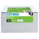 Dymo D1 Labelmaker Tape 19Mm Blk/Wht