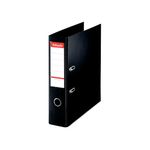 Esselte 75Mm Lach File A4 Black Pk10