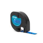Dymo Letratag Plas Tape 12Mmx4M Blu