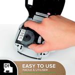 Dymo D1 Lab Tape 12X7Mm Blk/Wht Pk10