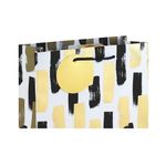 Mono Paint Gift Bag Medium Wht Pk6