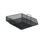 Wire Mesh Letter Tray Black