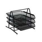Mesh Letter Tray Portrait Fc Blk