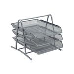 Mesh Letter Tray Portrait Fc Slv