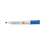 Drywipe Marker Bullet Tip Blue Pk12