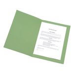 Sq Cut Folder Fc 250Gsm Grn Pk100