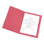 Sq Cut Folder Fc 250Gsm Red Pk100