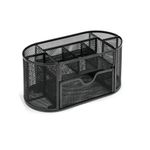 Wire Mesh Desk Tidy Blk