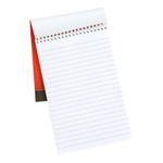Wbnd Shand Pad Ruled Red Pk10