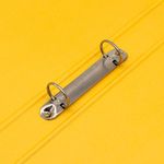 2O-Ring Binder A4 Pp Yellow Pk10