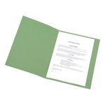 Sq Cut Folder A4 250Gsm Grn Pk100
