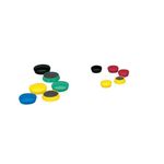 Round Plastic Cud Magnets 20Mm Pk10