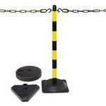 Guarda Chain 6 Post Ylw/Blk Concrete