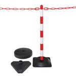 Guarda Chain 6 Post Red/Wht Round
