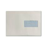C5 Window Pkt Envelope Plsl Wht Pk25