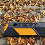 Park-Aid Wheel Stop 900Mm Blk/Ylw