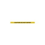 Black Post Do Not Enter Ylw/Blk Pk2