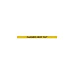 Blk Post Danger Keep Out Ylw/Blk Pk2