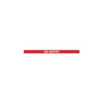 Weathermastr Blk Post + No Entry Pk2