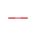 Wallpro 450 Black Body No Entry Red/
