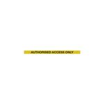 Black Body Authorised Access Yellow/