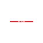 Barrier Blk No Entry Red/Wht 10.6M