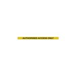 Barrier Ylw Auth Access Ylw/Blk 10.6