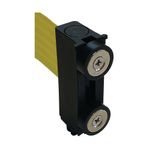 Magnetic Back Belt End Ylw Caution D