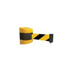 Magnetic Back/Belt End Yw Caution