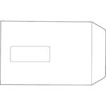 C5 Wdw Pkt Env Psea Wht Pk500