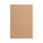 Cork Noticeboard Oak Frame 900X600