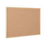 Cork Noticeboard Oak Frame 1800X1200