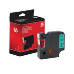 4500 Label Tape 12Mm Black/Grn