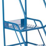 Uk Domed Feet Pchd 2 Tread Step Blue