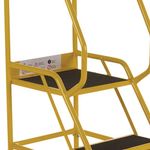 Uk Domed Feet Aslip 3 Tread Step Ylw