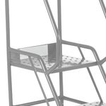 Uk Domed Feet Pchd 2 Tread Step Gry