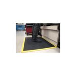 Bub Mat 0.9X1.2M Blk/Ylw Nitrile