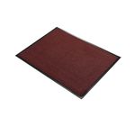 Entrance Door Mat 0.9X1M Black/Red