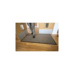 Entrance Door Mat 0.9X1.5M Blk/Brown