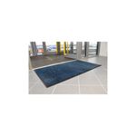 Wash Ent Door Mat 0.85X1.2M Blk/Blu