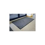 Wash Ent Door Mat 0.85X1.5M Blk/Stl