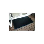 Fingertip Rubber Mat 0.9X1.5M Blk