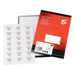 Mpps Labels 63.5X38.1Mm Pk5250