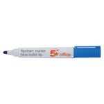 Flipchart Marker Bullet Tip Ast Pk4