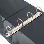 4D-Ring Ring Binder A4 50Mm Blk Pk10