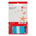Index Flags 25X45Mm 50 Flags/Pad Blu