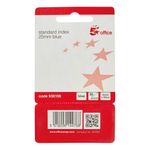 Index Flags 25X45Mm 50 Flags/Pad Blu