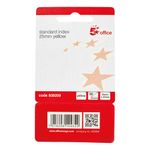 Index Flags 25X45Mm 50 Flags Ylw Pk5