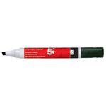Drywipe Marker Chisel Tip Blk Pk12