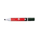 Drywipe Marker Chisel Tip Blk Pk12